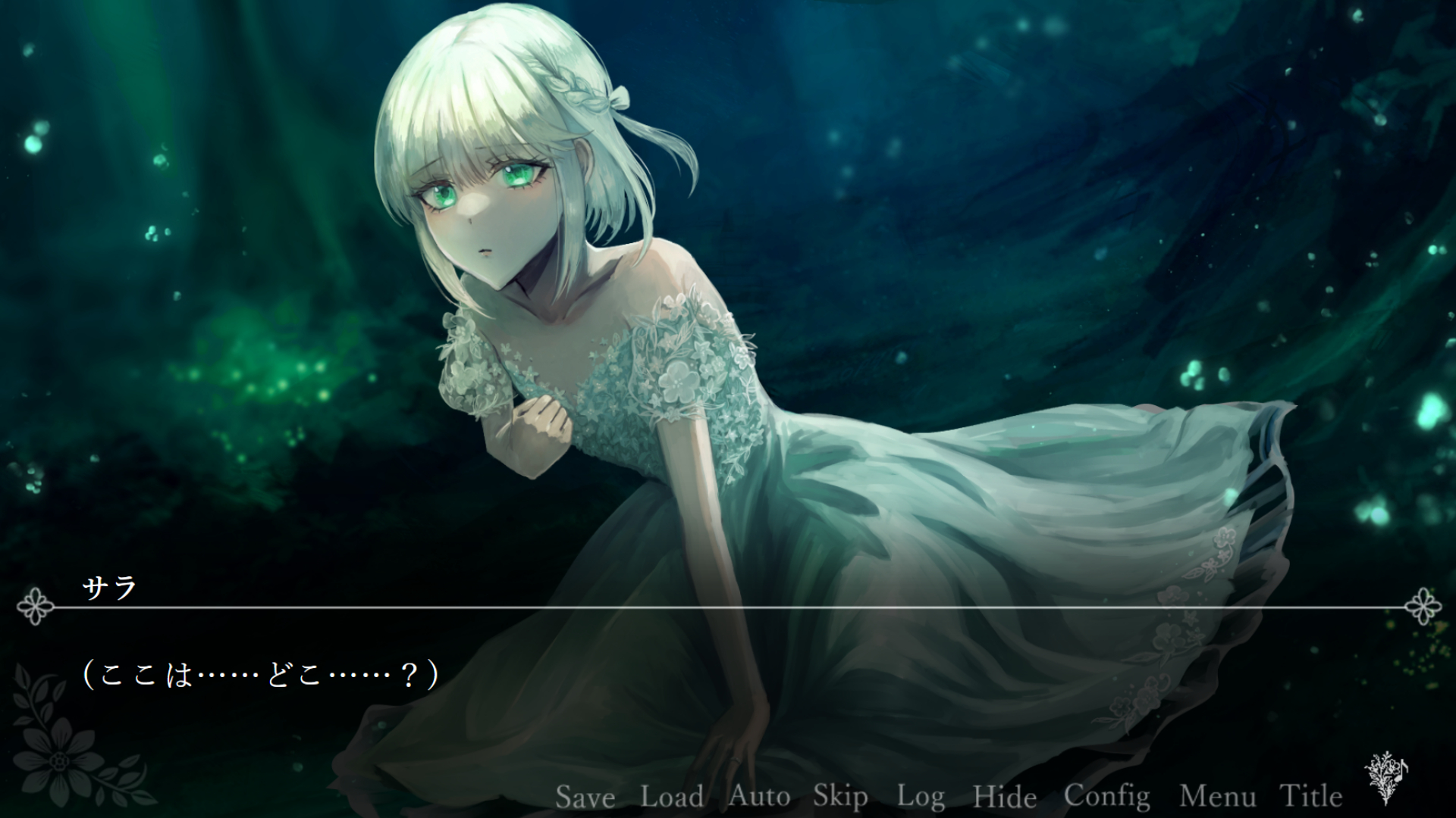 花に歌う少女/Girl sang to the flowers by Yuzu_Shimizu