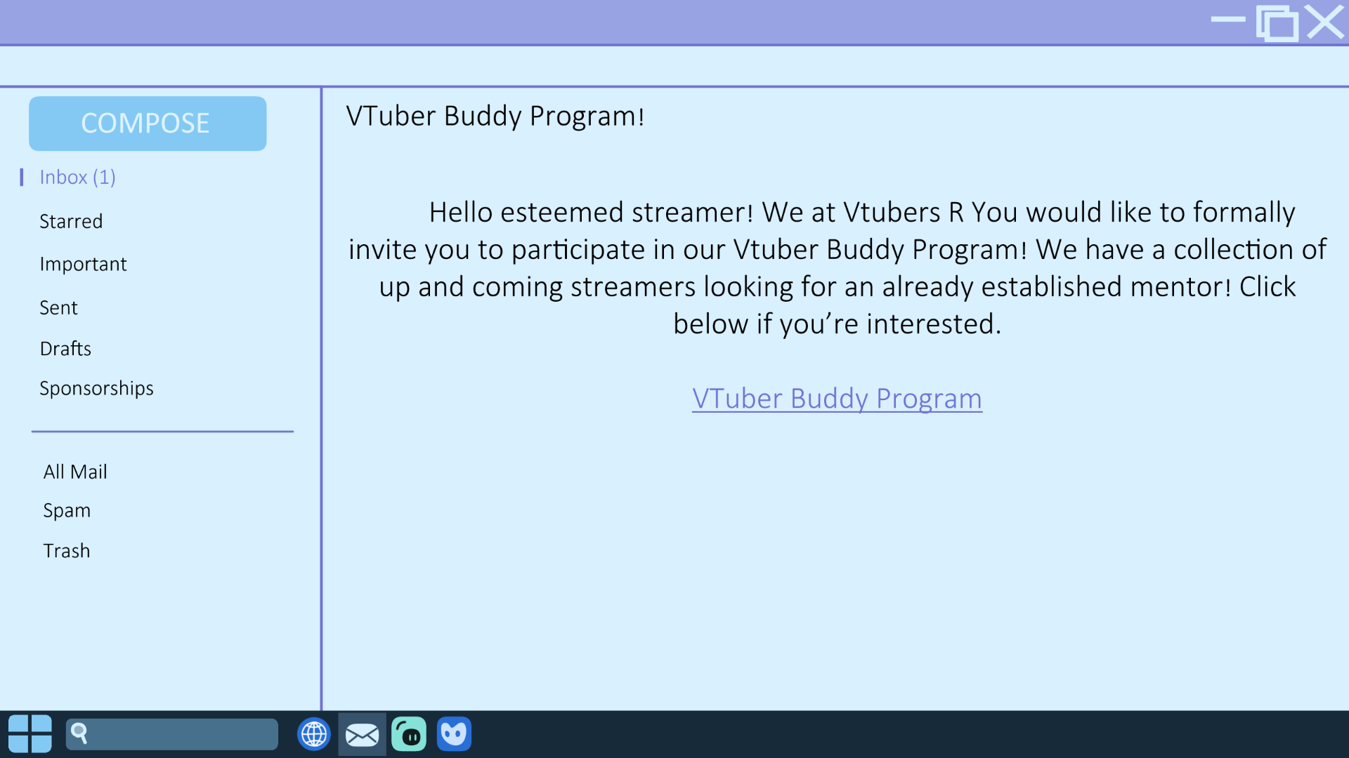 Screenshot 2 for VTuber Buddy Program (Demo)