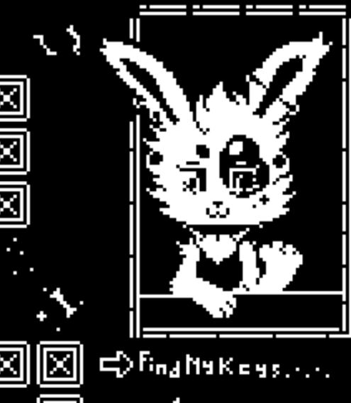 Screenshot 2 for "No One Carrots" - A Bitsy Game (2.0)