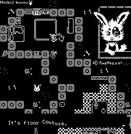 Screenshot 3 for "No One Carrots" - A Bitsy Game (2.0)