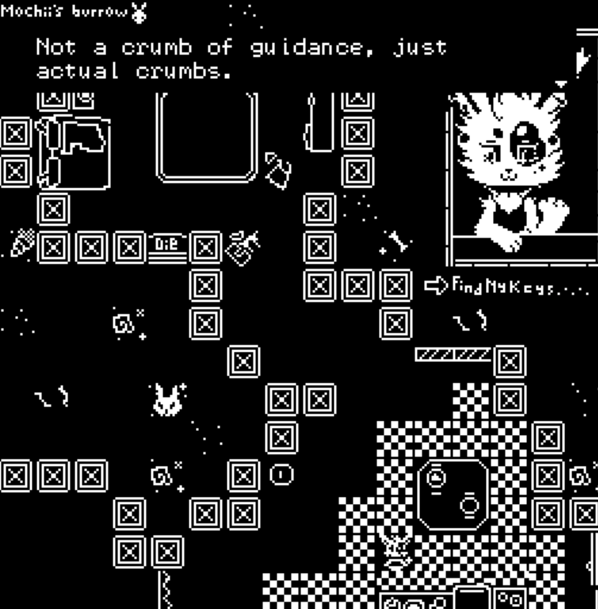 Screenshot 4 for "No One Carrots" - A Bitsy Game (2.0)