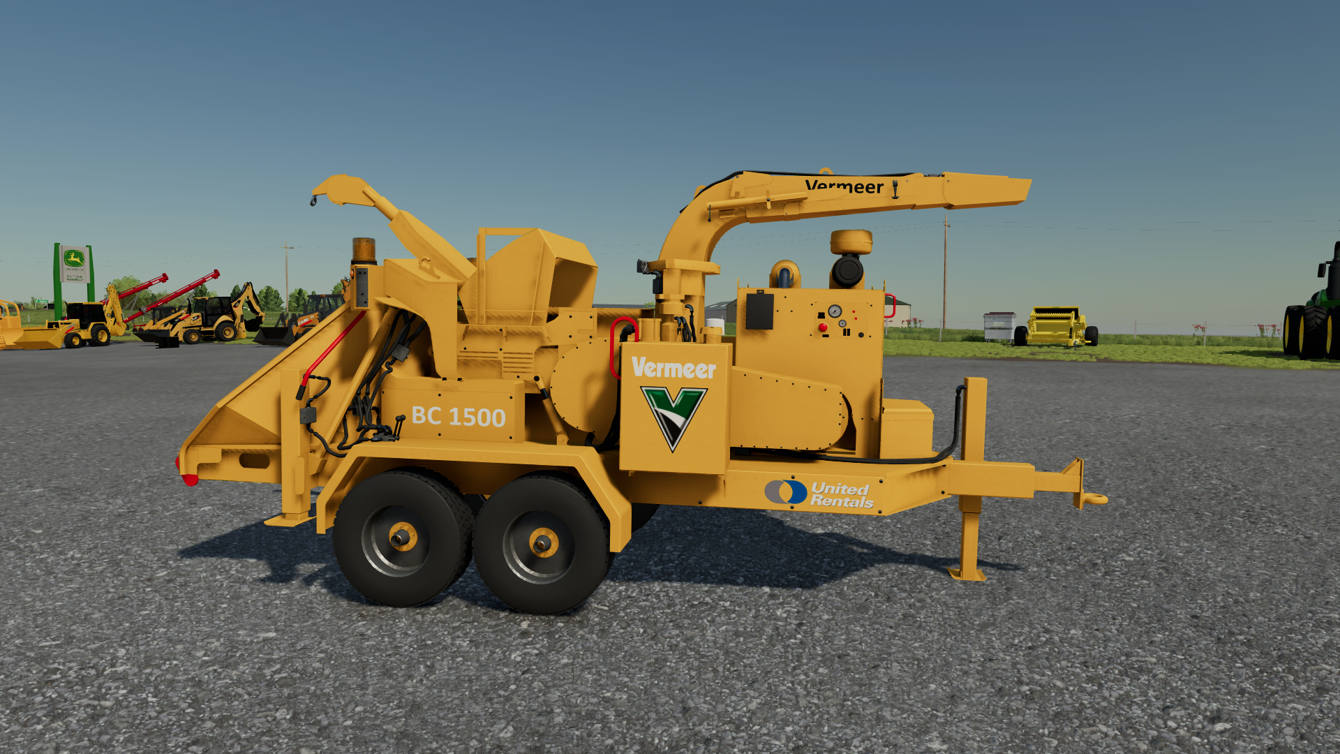 Screenshot 2 for United Rental Vermeer BC 1500 Chipper