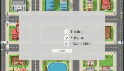Screenshot 2 for Own the Road Game Jam