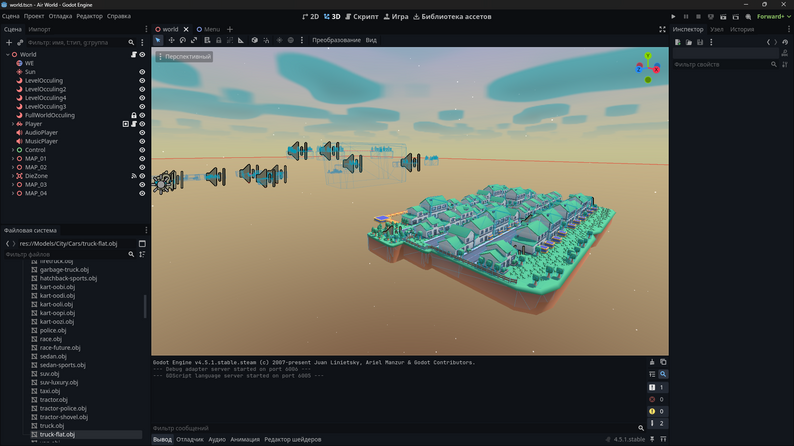 Godot 4: 3D physic platformer by Creative Core Studio