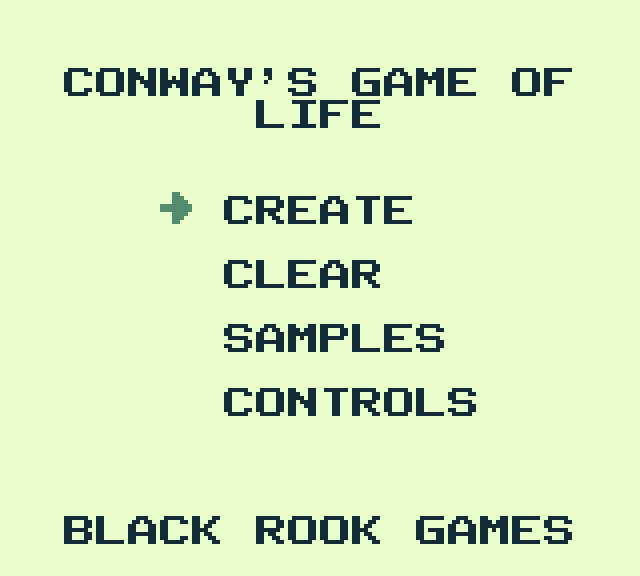Screenshot 2 for Conway's Game of Life GB
