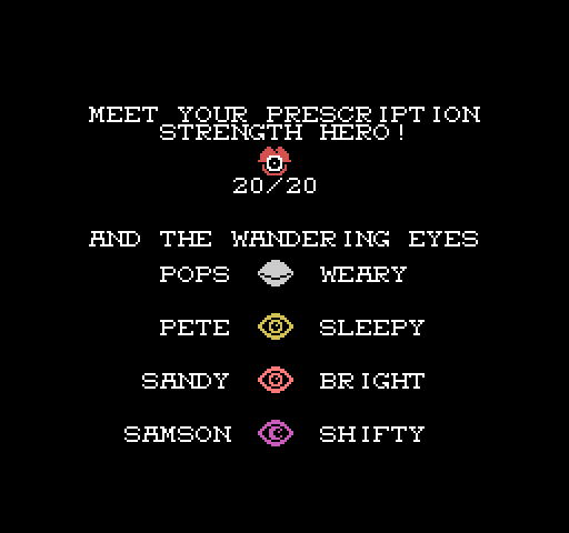 Screenshot 3 for Eye Brawls for ColecoVision