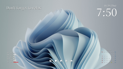 Launcher and Image Widget Screenshot