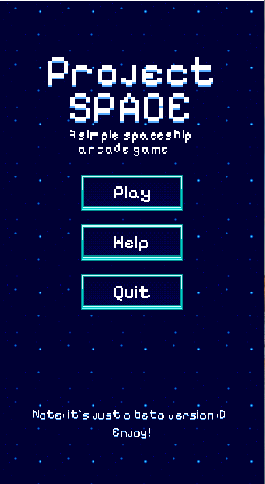 Screenshot 2 for Project "SPACE" beta 0.1 PATCH