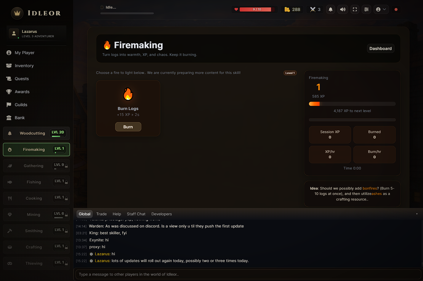 Screenshot 3 for Idleor - Medieval Multiplayer Idle Adventure
