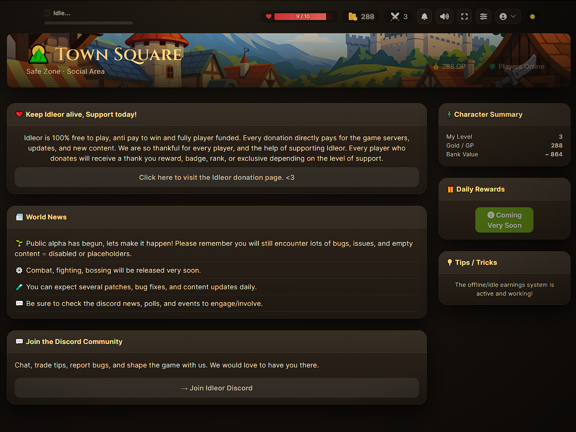 Screenshot 4 for Idleor - Medieval Multiplayer Idle Adventure
