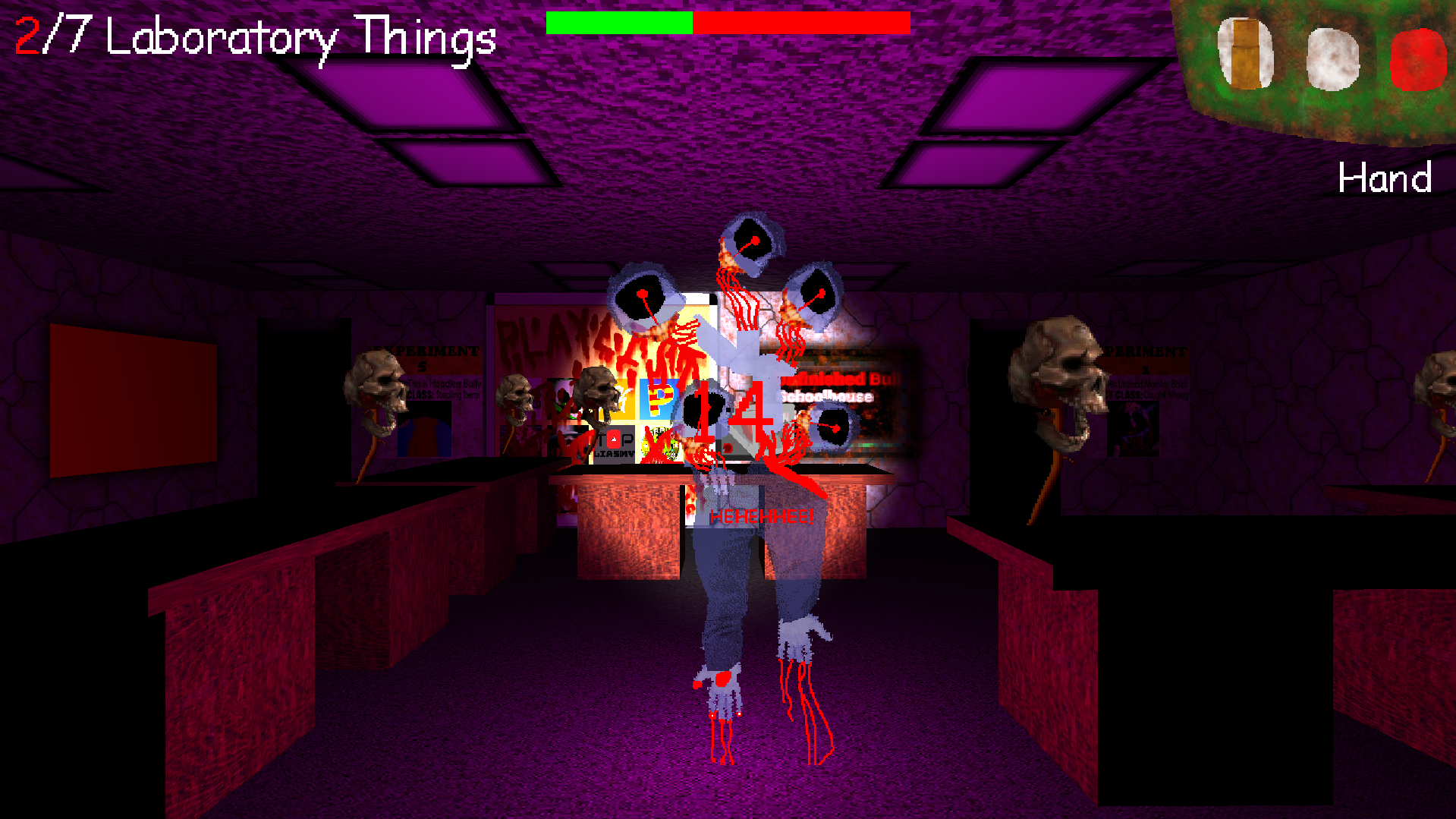 Screenshot 4 for Baldi's Basics The Old Laboratory Scarier Edition 1.4.3 Port