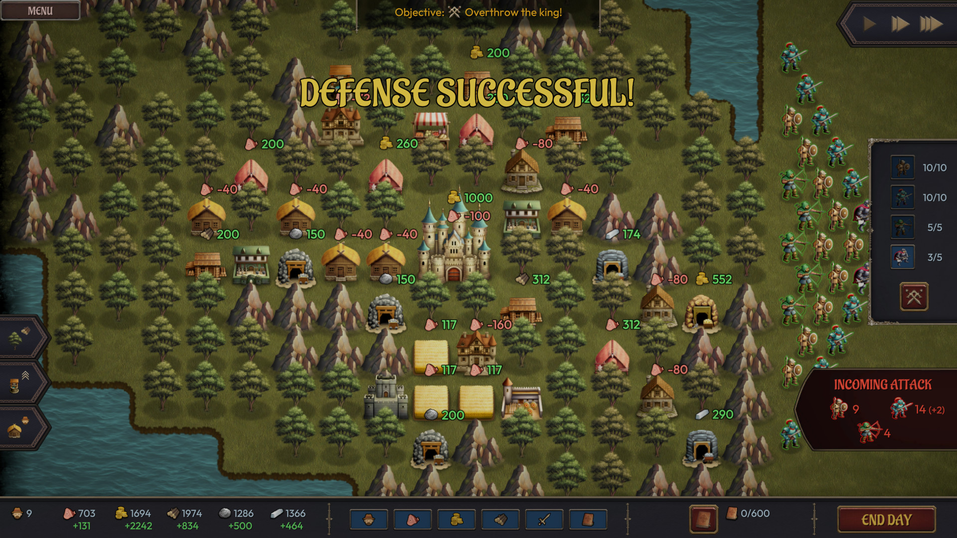 Screenshot 4 for King's Downfall Demo