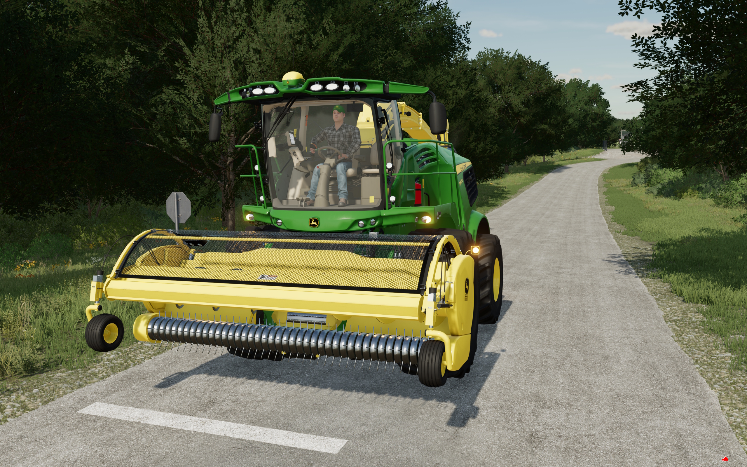 Screenshot 3 for FS22 John Deere 659 Pickup Header