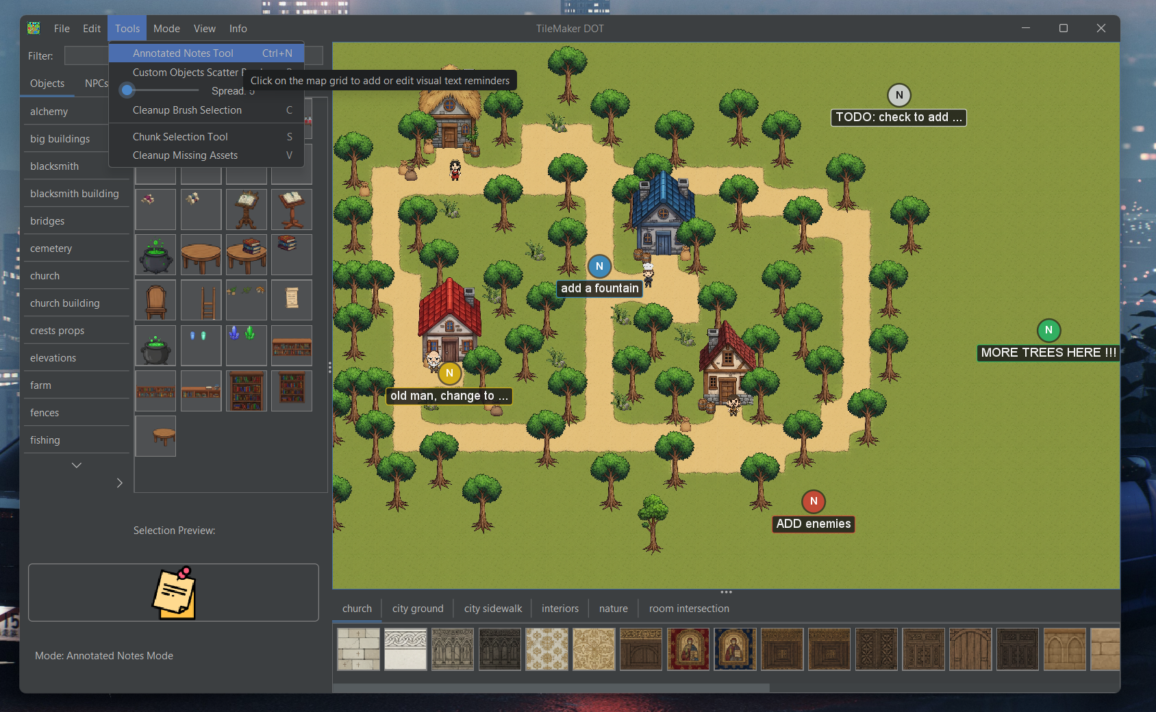 Screenshot 21 for TileMaker DOT Map Editor