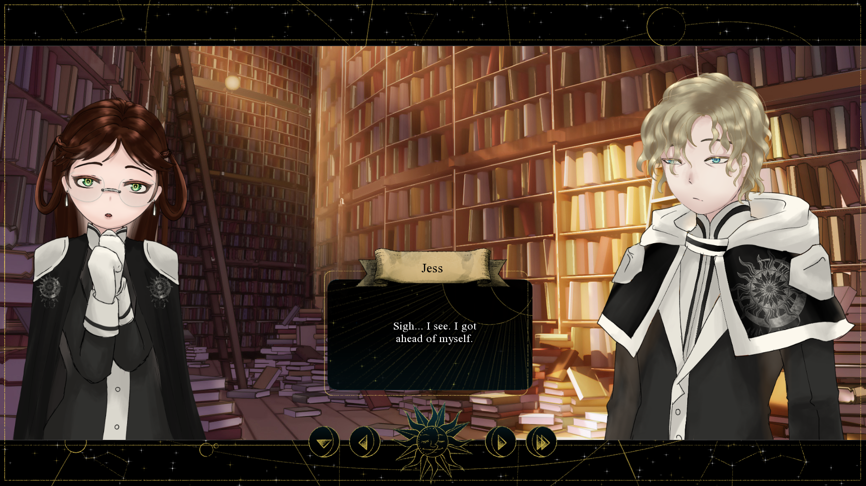 Screenshot 4 for The Saintess and the Wolf - visual novel