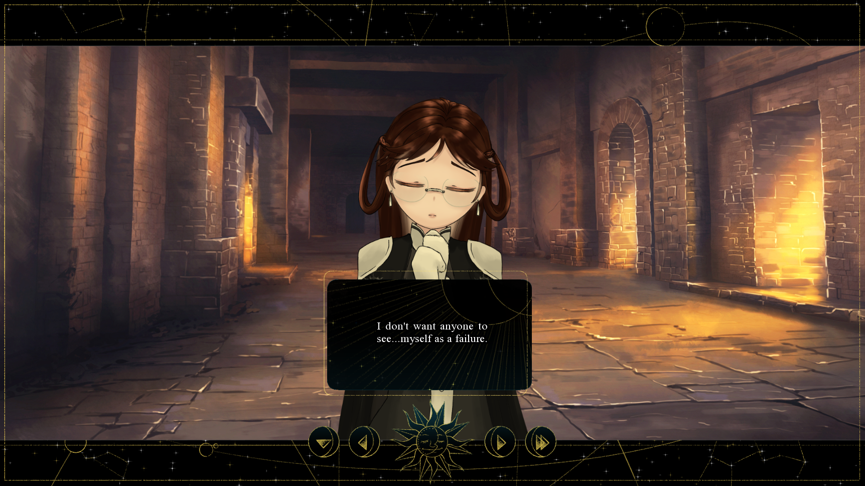 Screenshot 3 for The Saintess and the Wolf - visual novel
