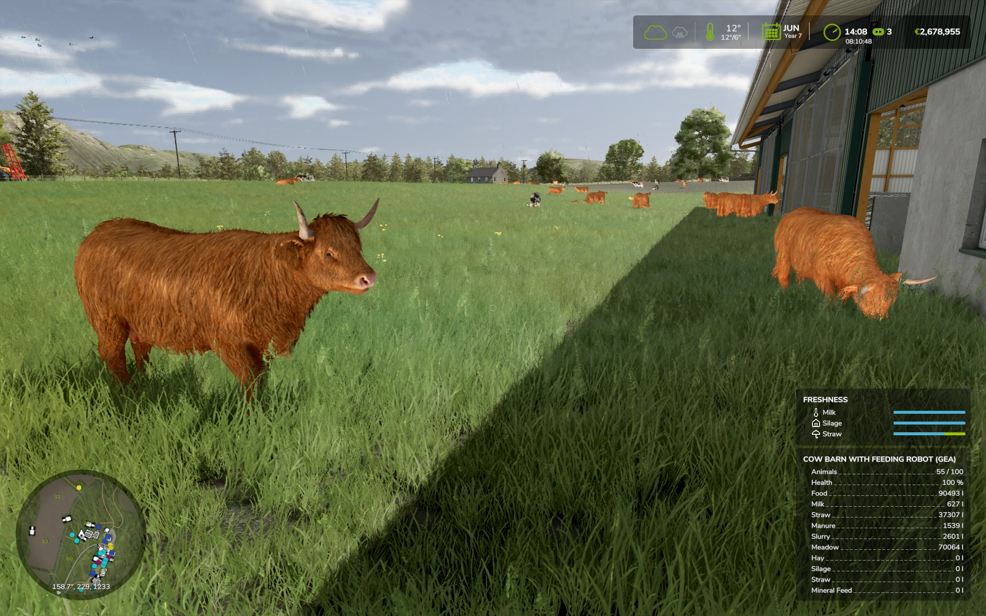 Screenshot 2 for Fresh - Perishable products for FS25