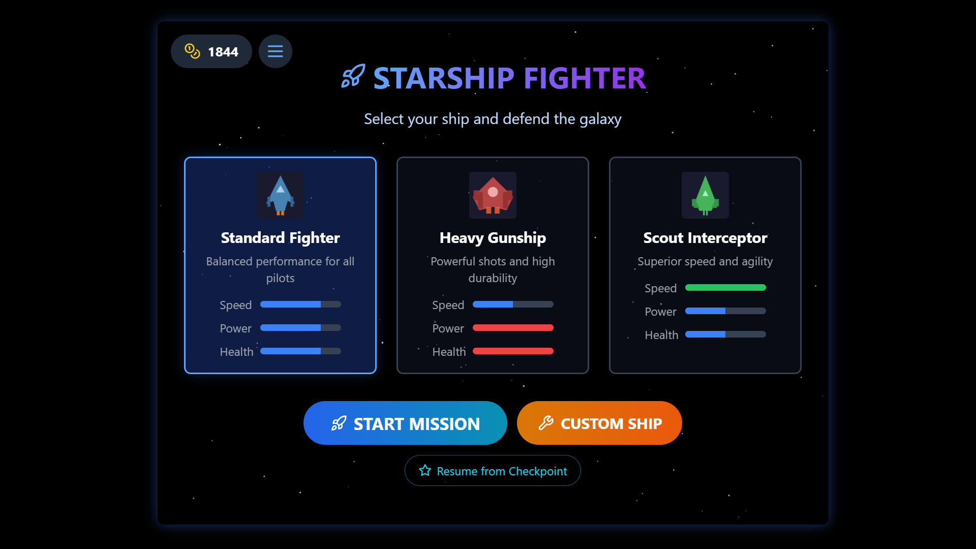 Screenshot 6 for StarshipFighter