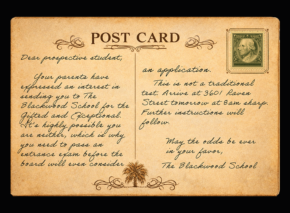 Screenshot 2 for The Blackwood School: entrance exam