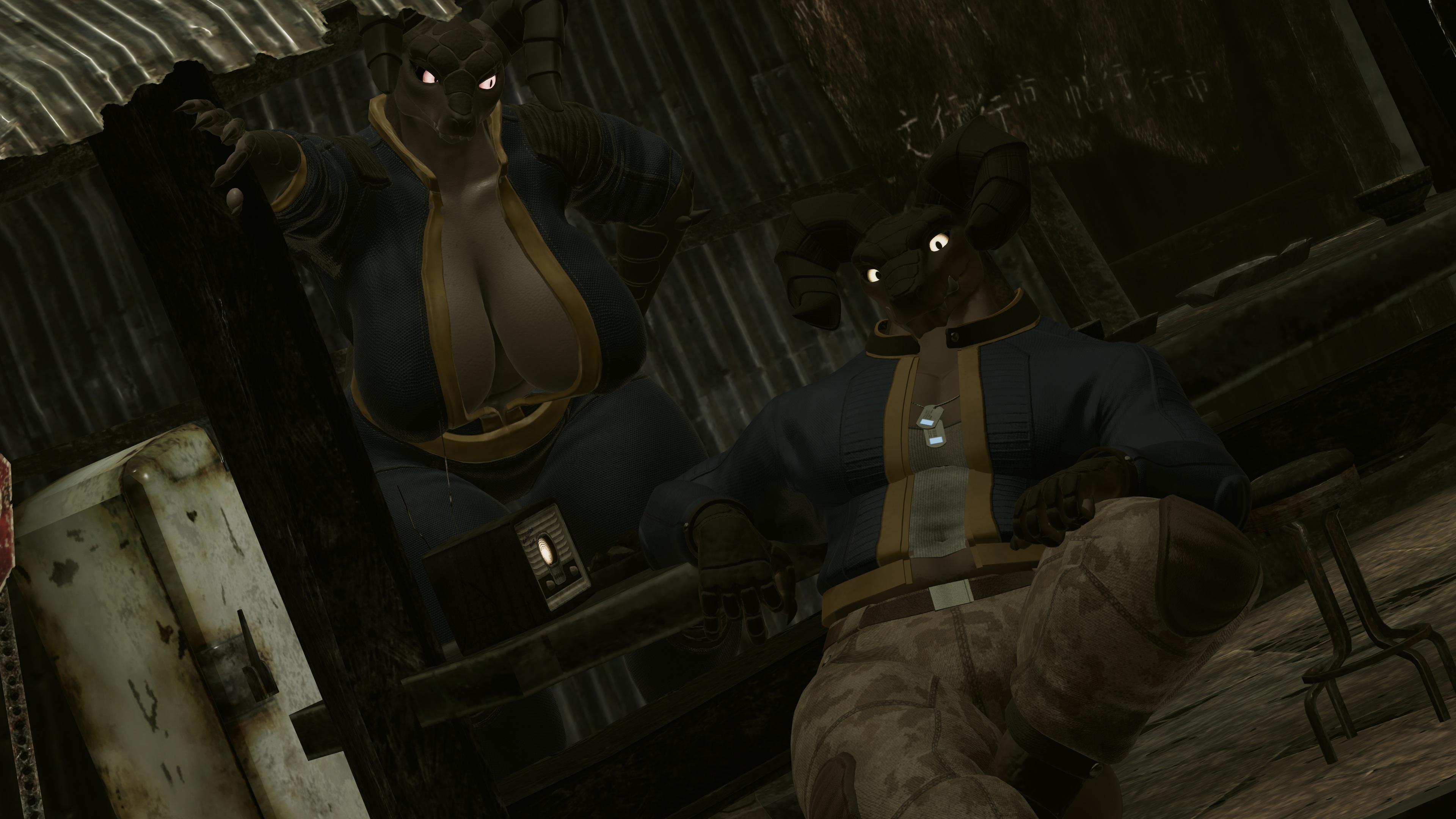 Screenshot 10 for Male Deathclaw NSFW/SFW | PC/Quest