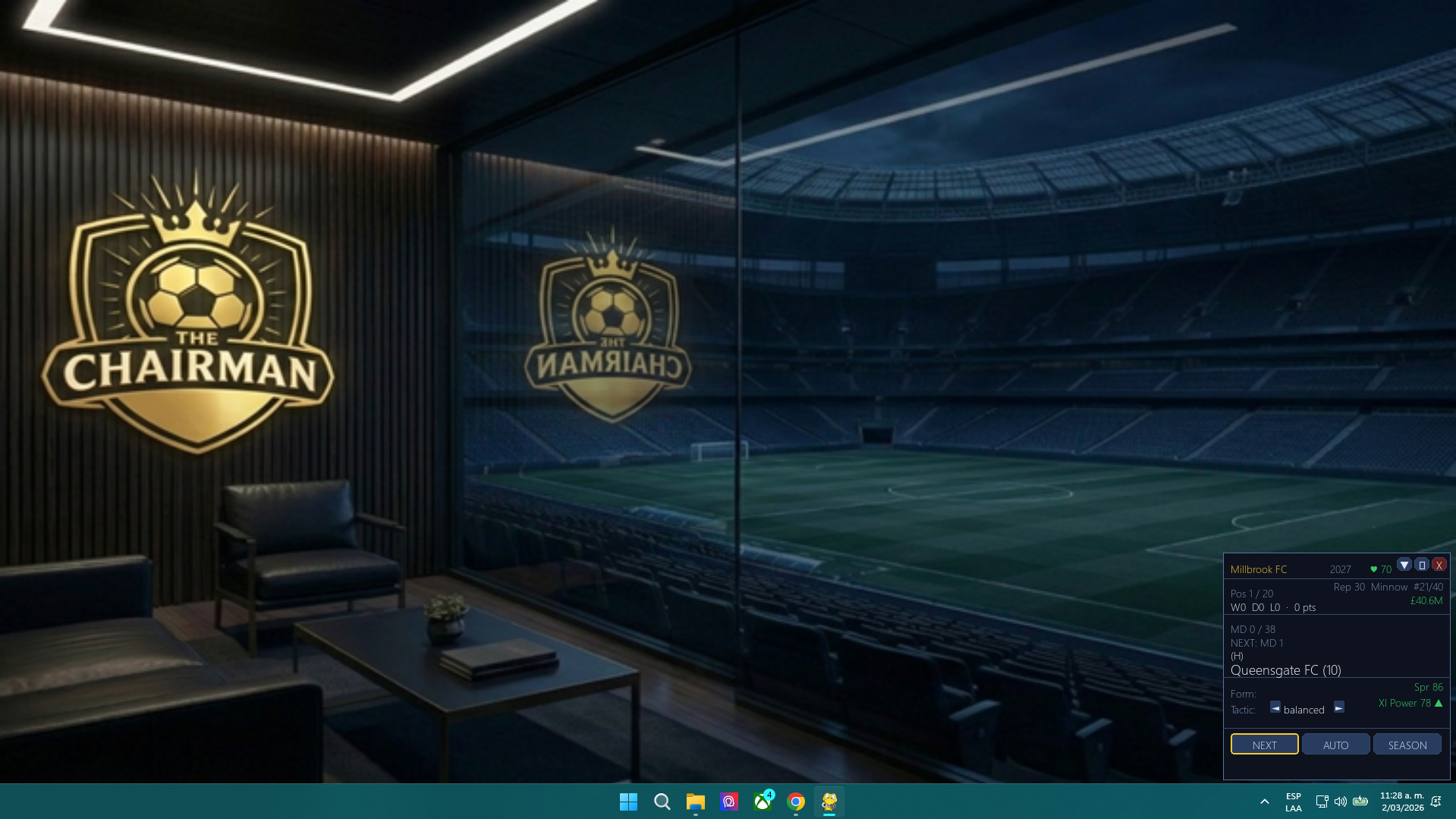 Screenshot 10 for The Chairman: Football Manager Sim - Demo