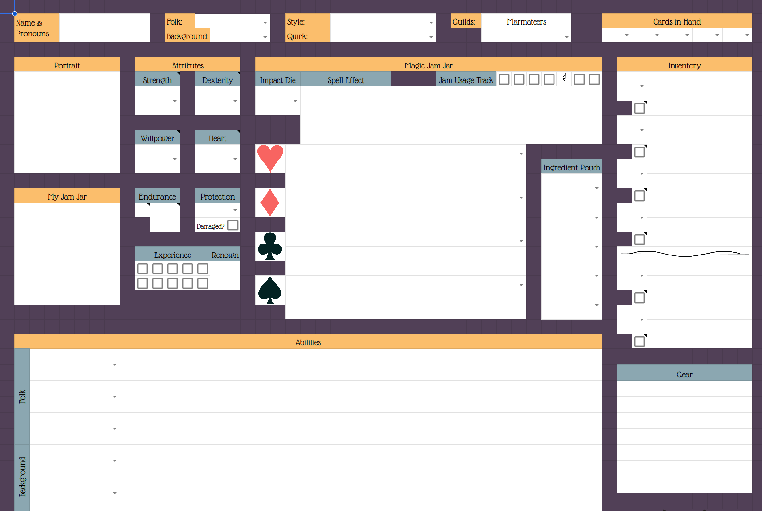 Screenshot 2 for Midnight Muscadines Character Keeper