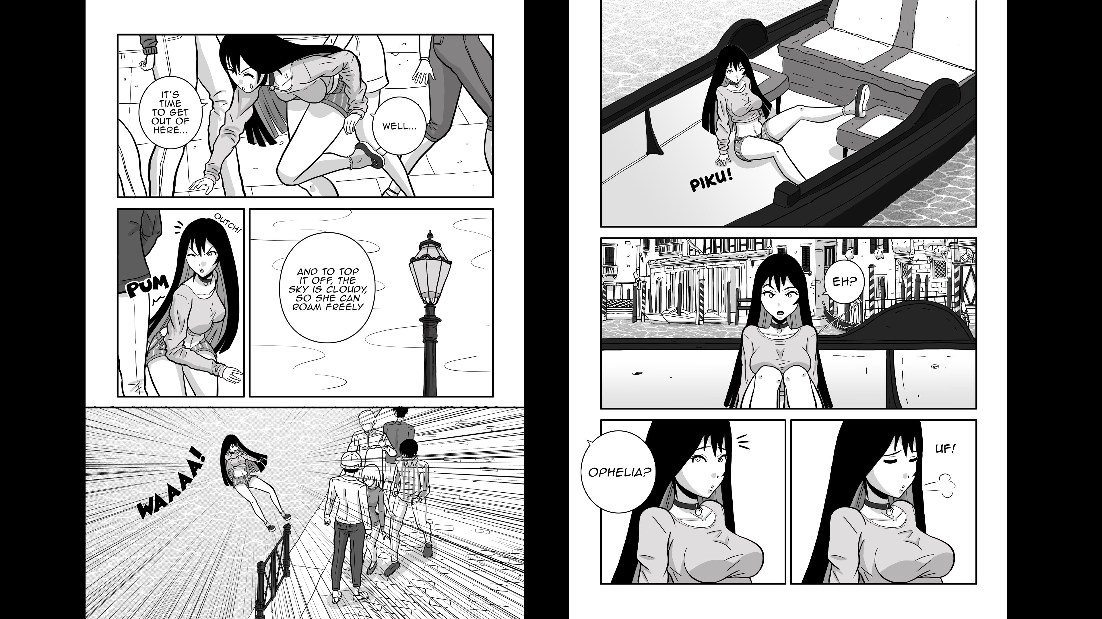 Screenshot 7 for The Vampire Who Couldn’t Charm the Gondolier - Manga Oneshot