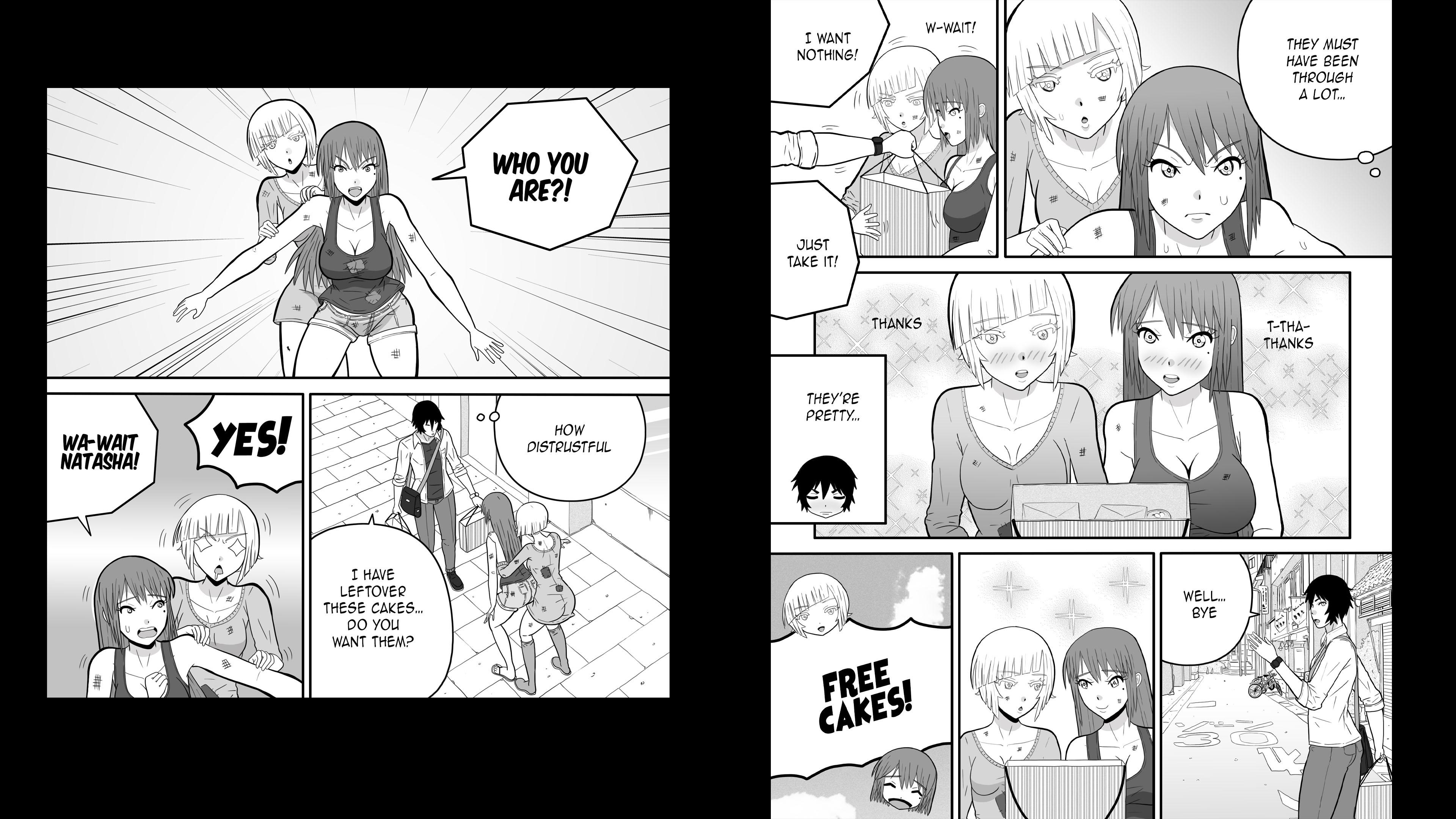 Screenshot 4 for Three Superpowered Girls Moved In With Me After Saving the World! - Chapter 1