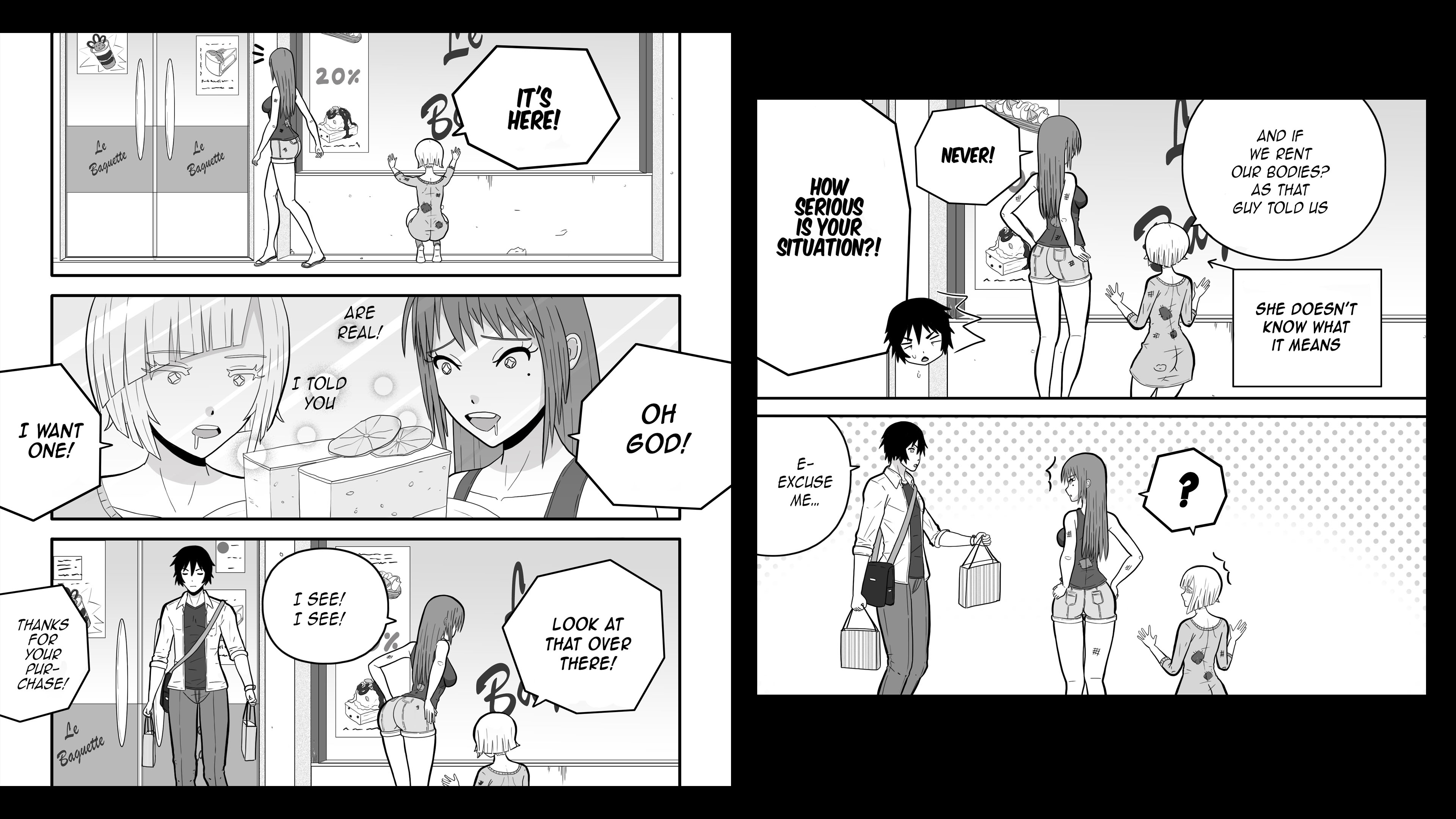 Screenshot 3 for Three Superpowered Girls Moved In With Me After Saving the World! - Chapter 1
