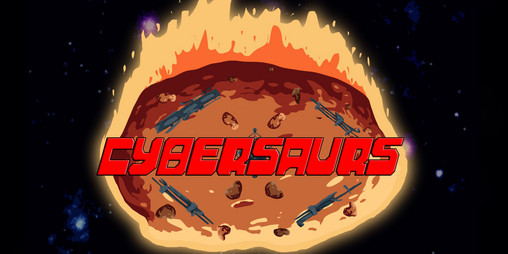 Cover image for Cybersaurs: Dinosaurs in Space