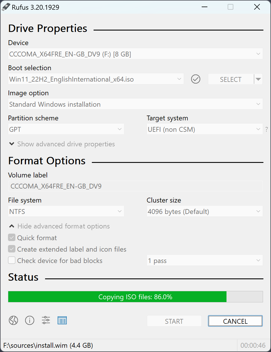 Screenshot 2 for Rufus