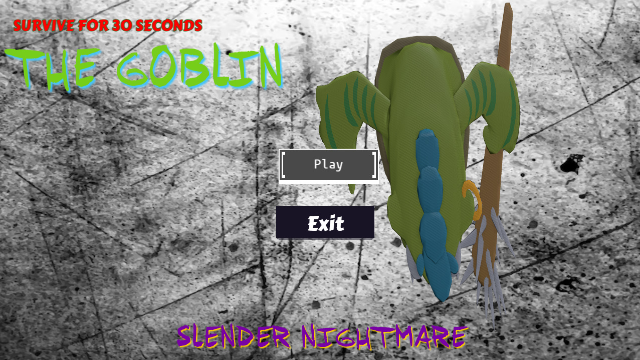 The Goblin (A Horror Prototype Challenge 3D Game) by Slender Nightmare ...