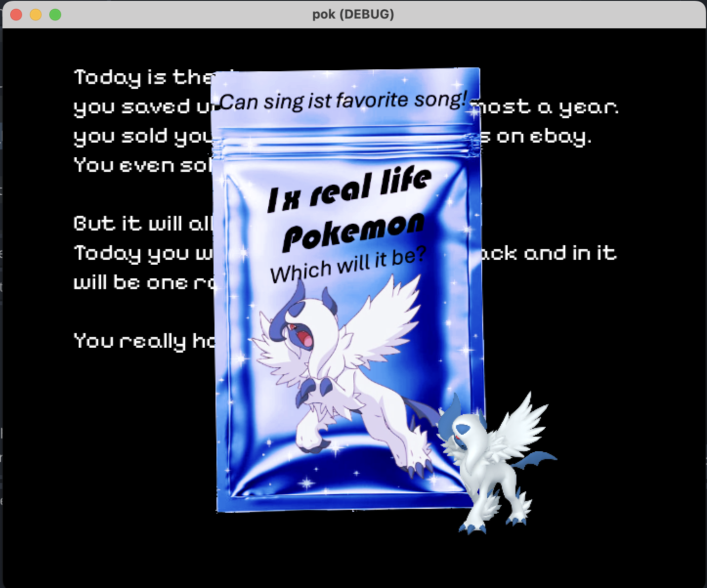 Screenshot 2 for God knows I‘d be too powerful if I had a Mega-Absol