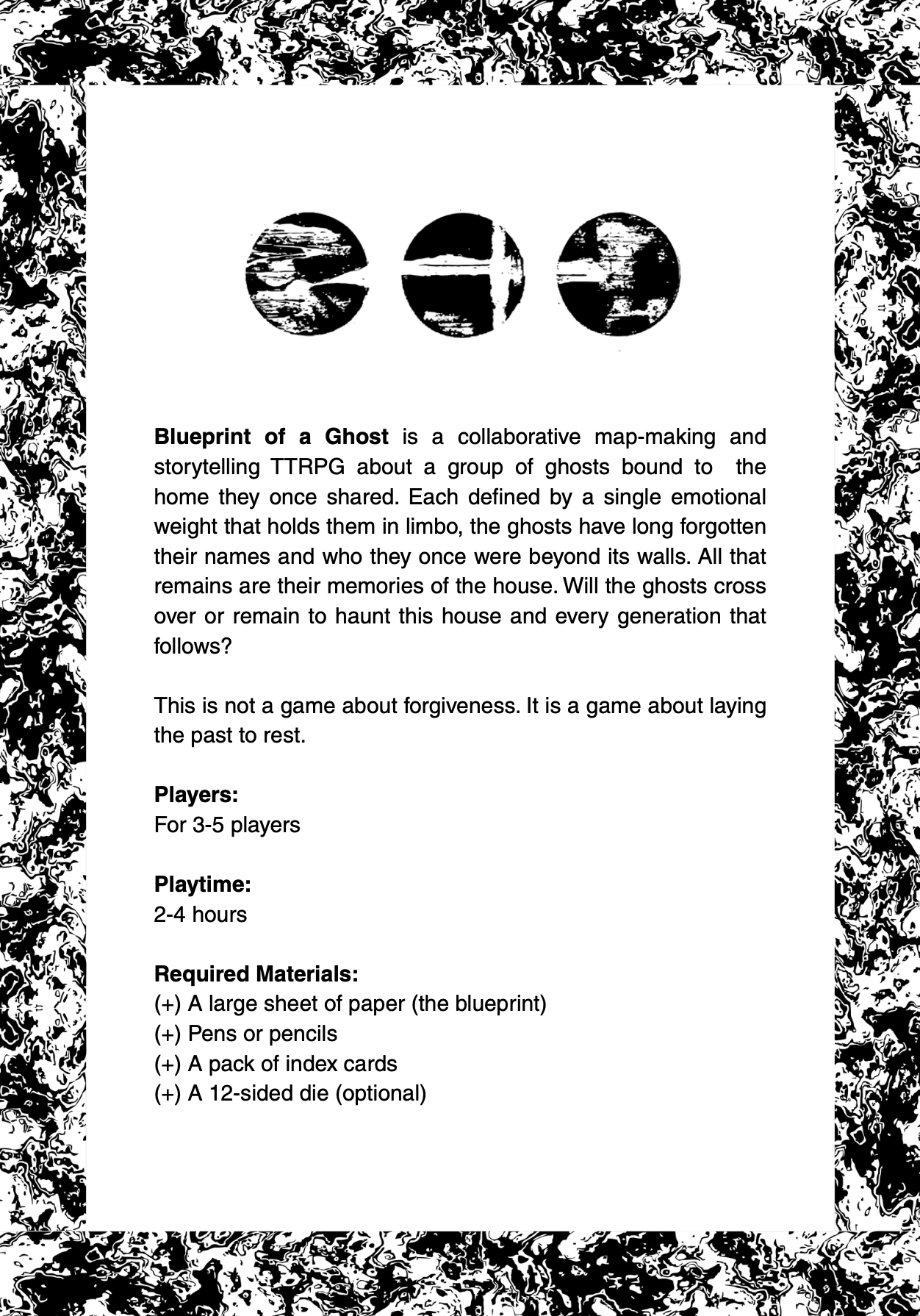 Screenshot 2 for Blueprint of a Ghost