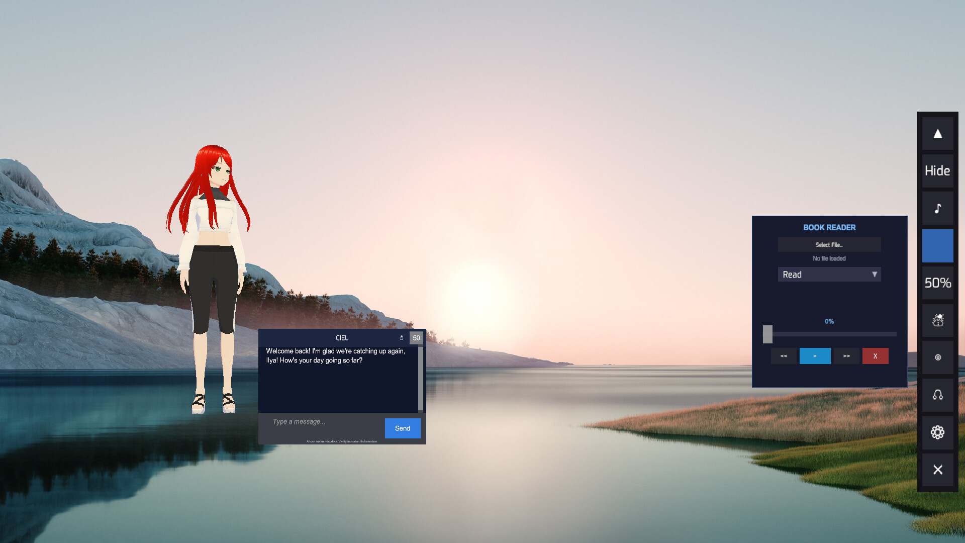 Screenshot 15 for CielChan Plus: Offline Anime Desktop AI Companion