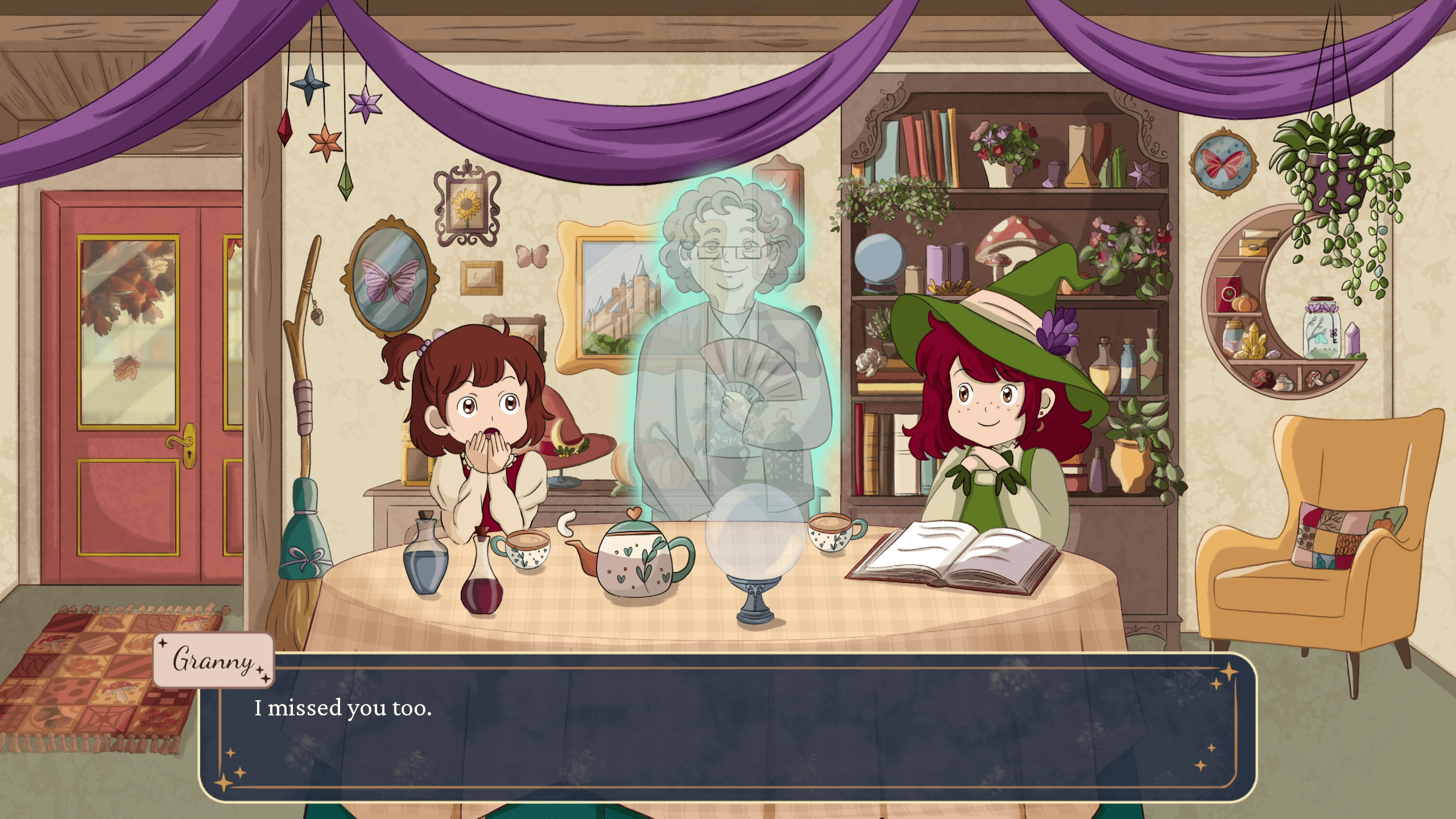 Screenshot 3 for Spirit Talk - Cozy Visual Novel - DEMO