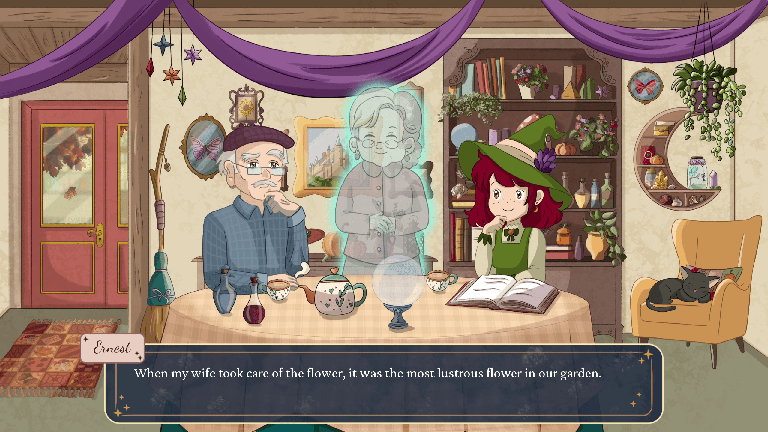 Screenshot 5 for Spirit Talk - Cozy Visual Novel - DEMO