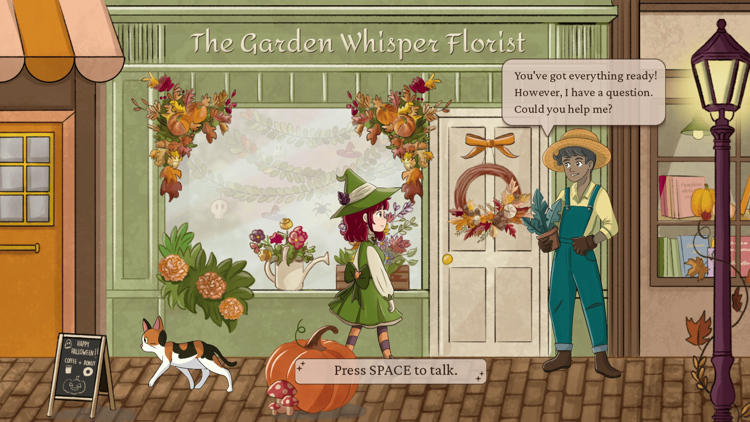 Screenshot 2 for Spirit Talk - Cozy Visual Novel - DEMO