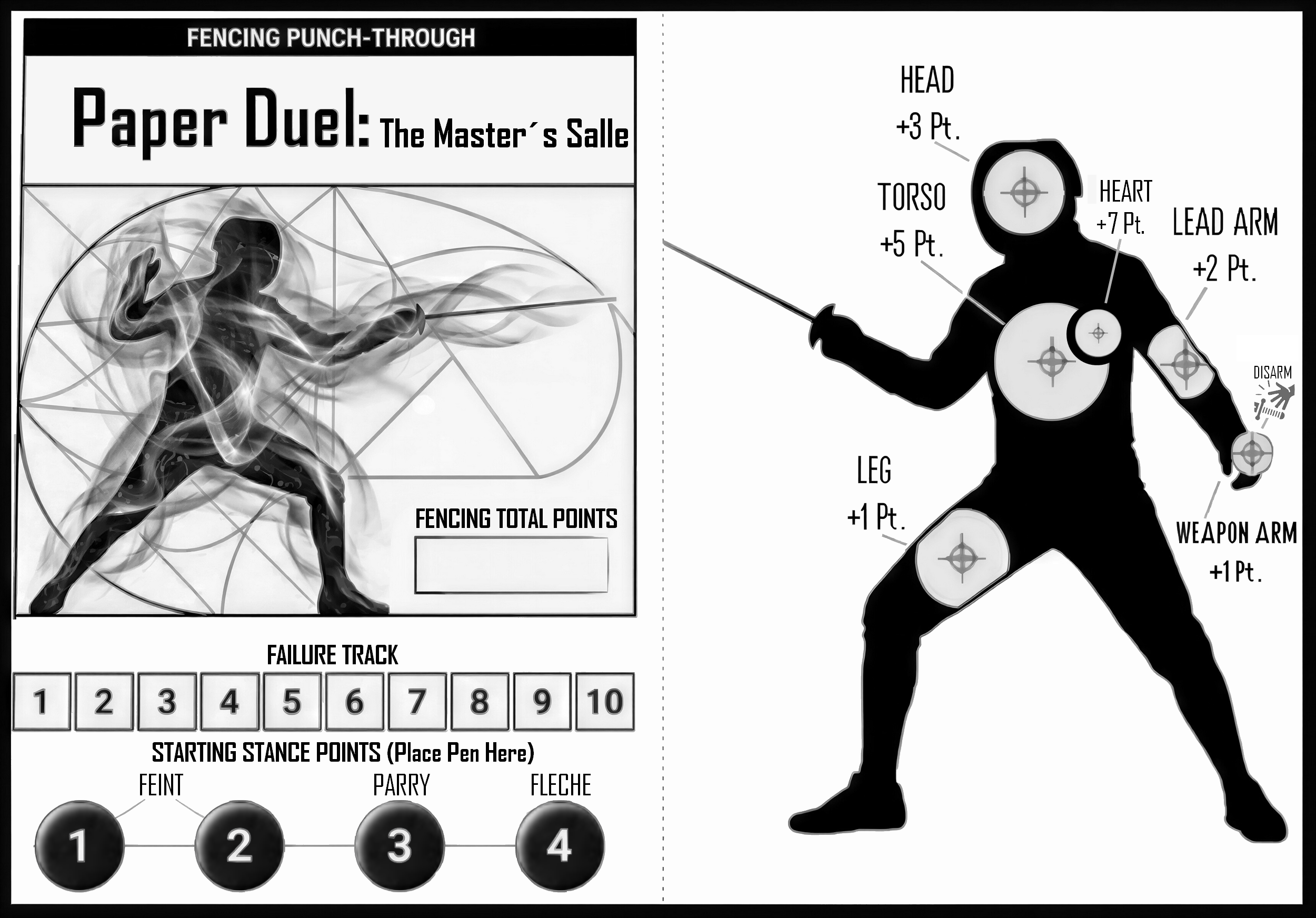 Screenshot 3 for Paper Duel: The Blind Lunge