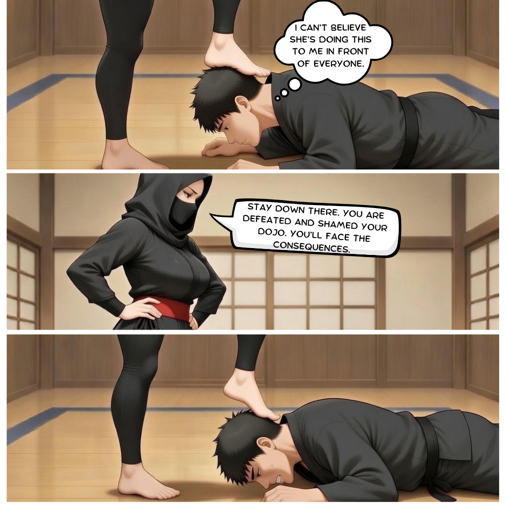 Screenshot 3 for Smelly Defeat - Femdom Comic Series