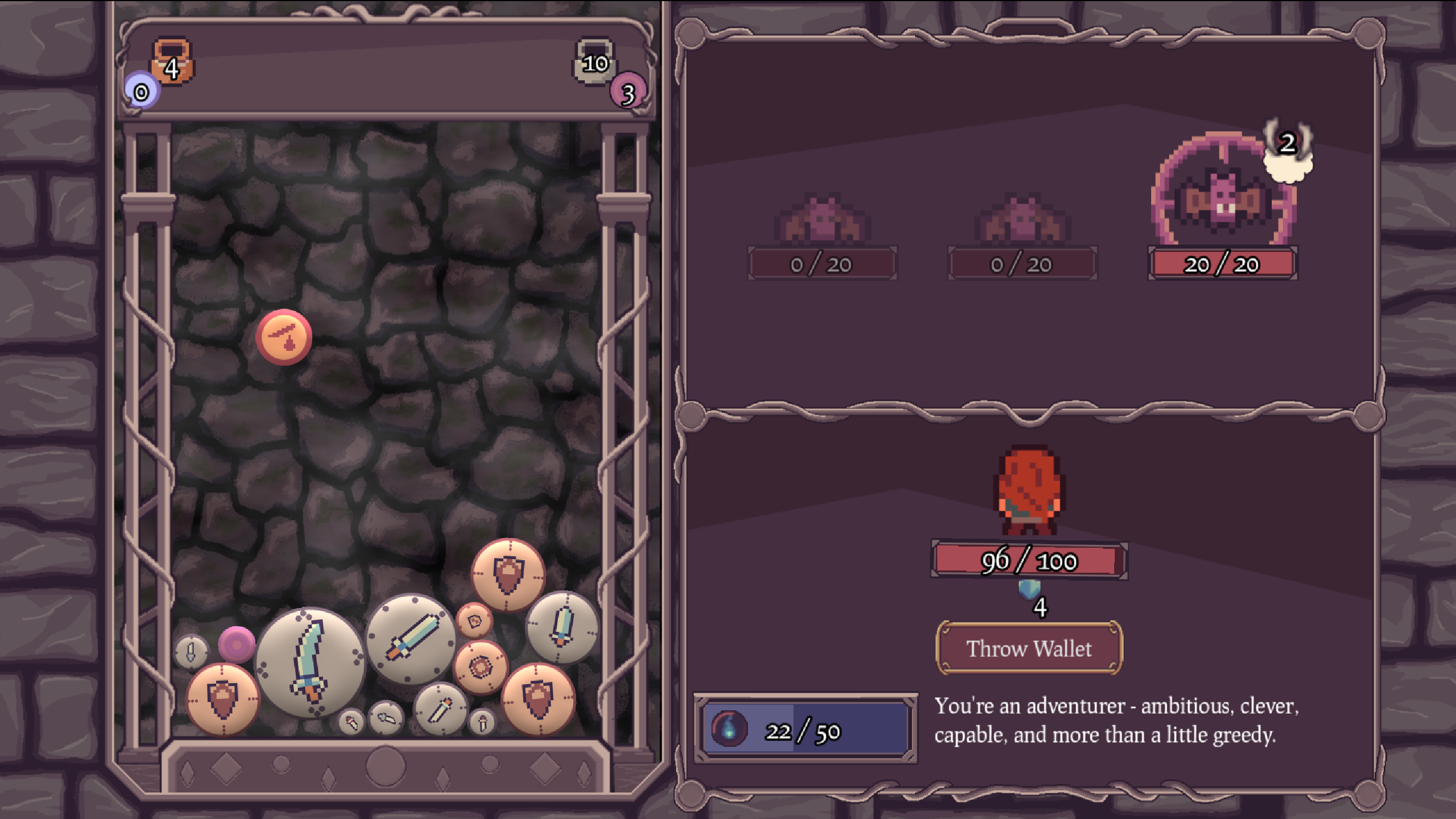 Screenshot 6 for Ball, Fall, Dungeon Crawl