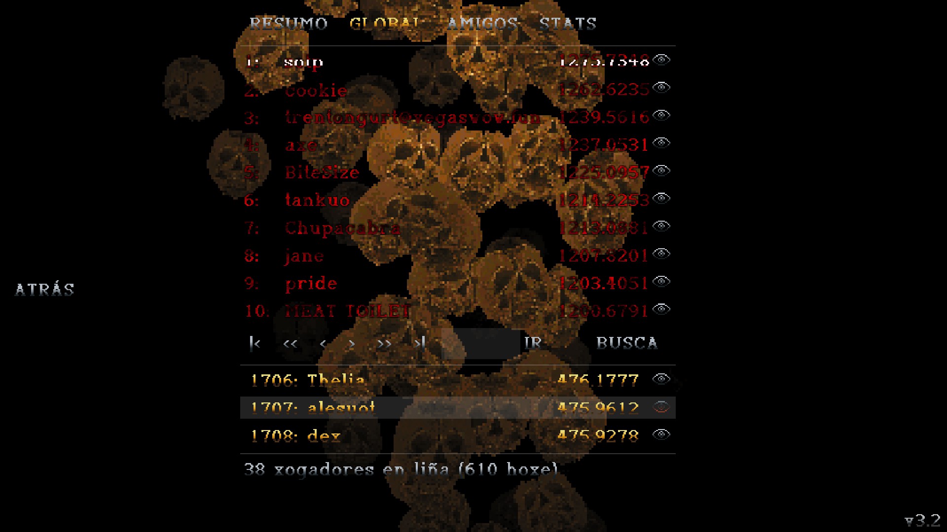 Screenshot 7 for Devil Daggers en galego