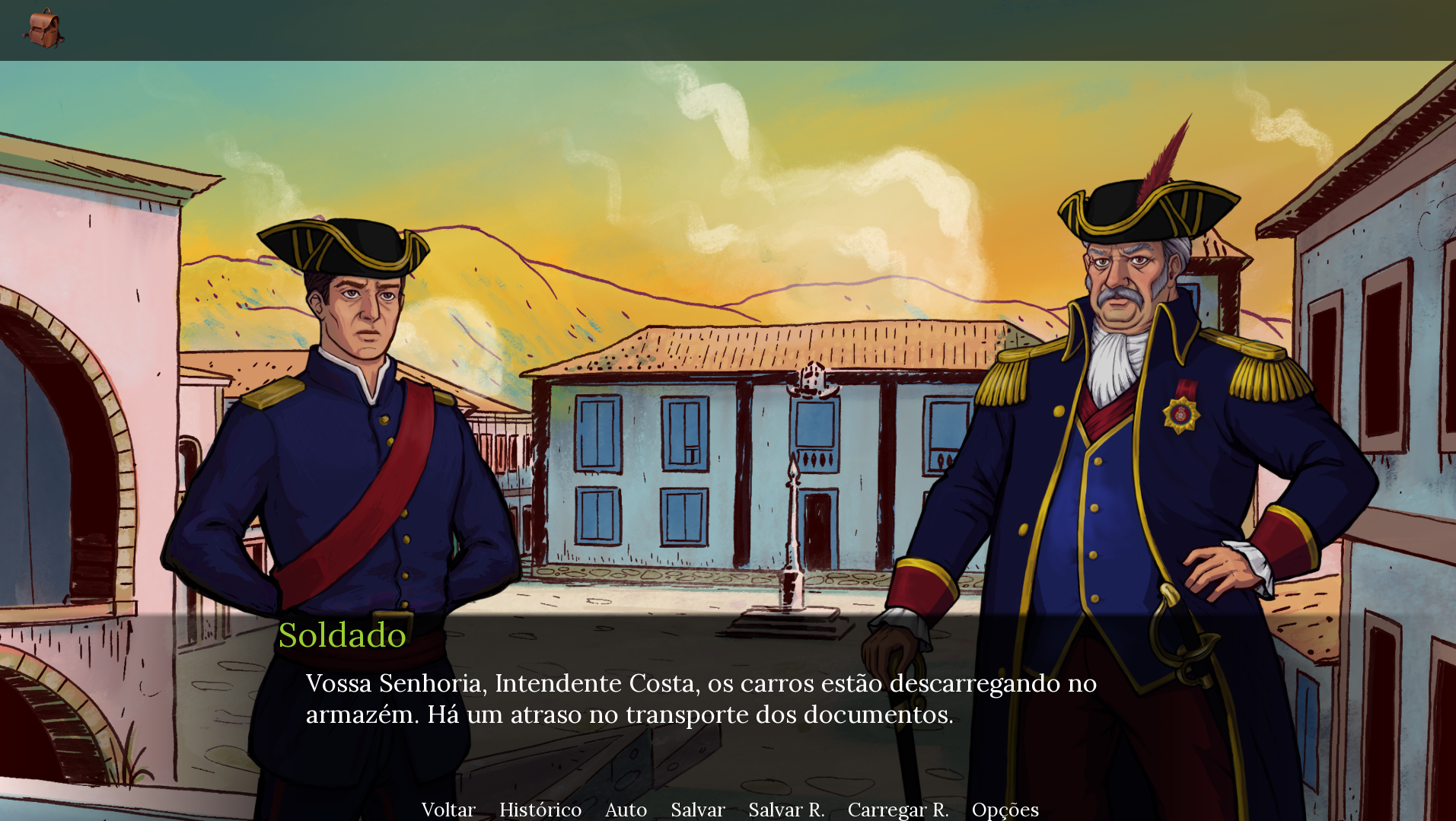 Screenshot 10 for Ouro Escarlate - A Saga do Vira Saia: Prólogo - Sussurros nas Dores