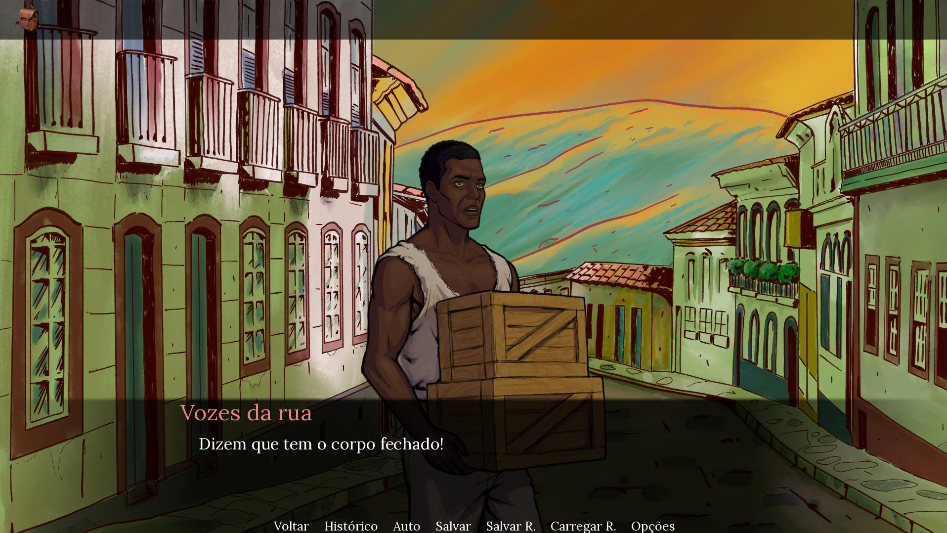 Screenshot 6 for Ouro Escarlate - A Saga do Vira Saia: Prólogo - Sussurros nas Dores
