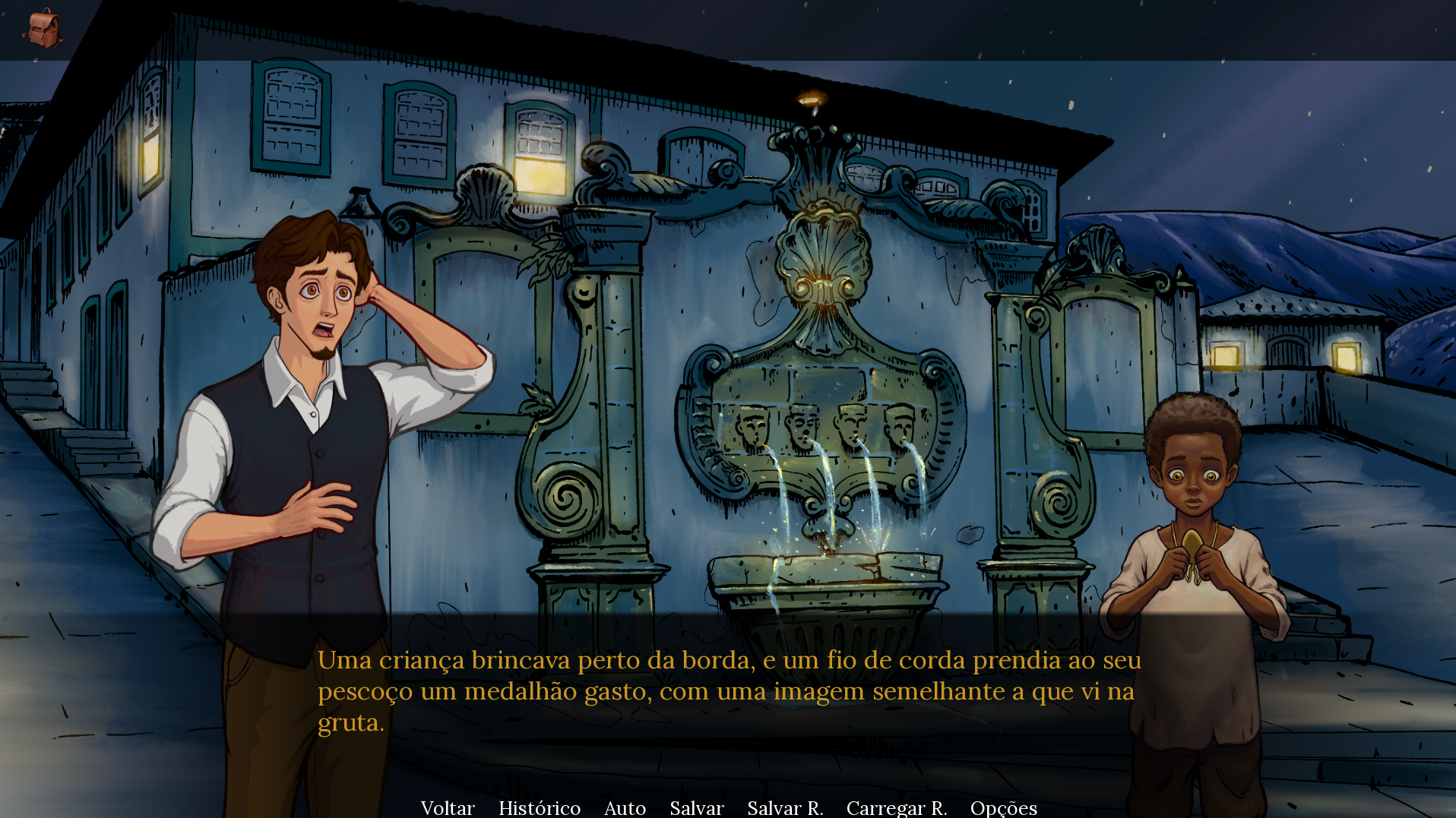Screenshot 8 for Ouro Escarlate - A Saga do Vira Saia: Prólogo - Sussurros nas Dores