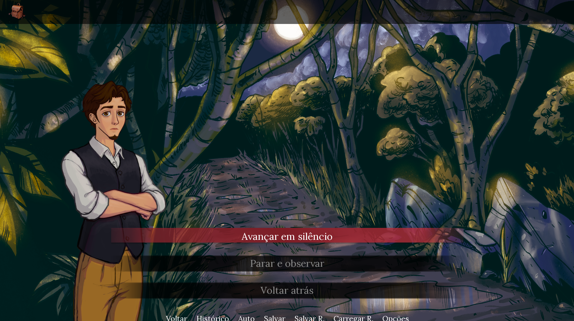 Screenshot 11 for Ouro Escarlate - A Saga do Vira Saia: Prólogo - Sussurros nas Dores
