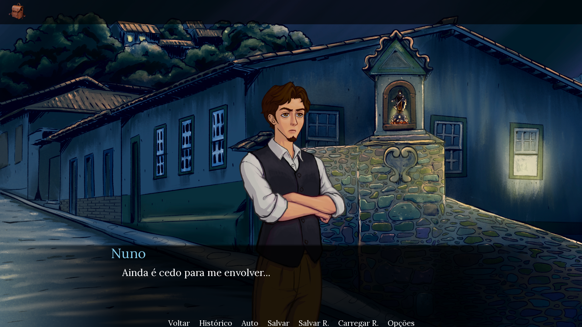 Screenshot 3 for Ouro Escarlate - A Saga do Vira Saia: Prólogo - Sussurros nas Dores