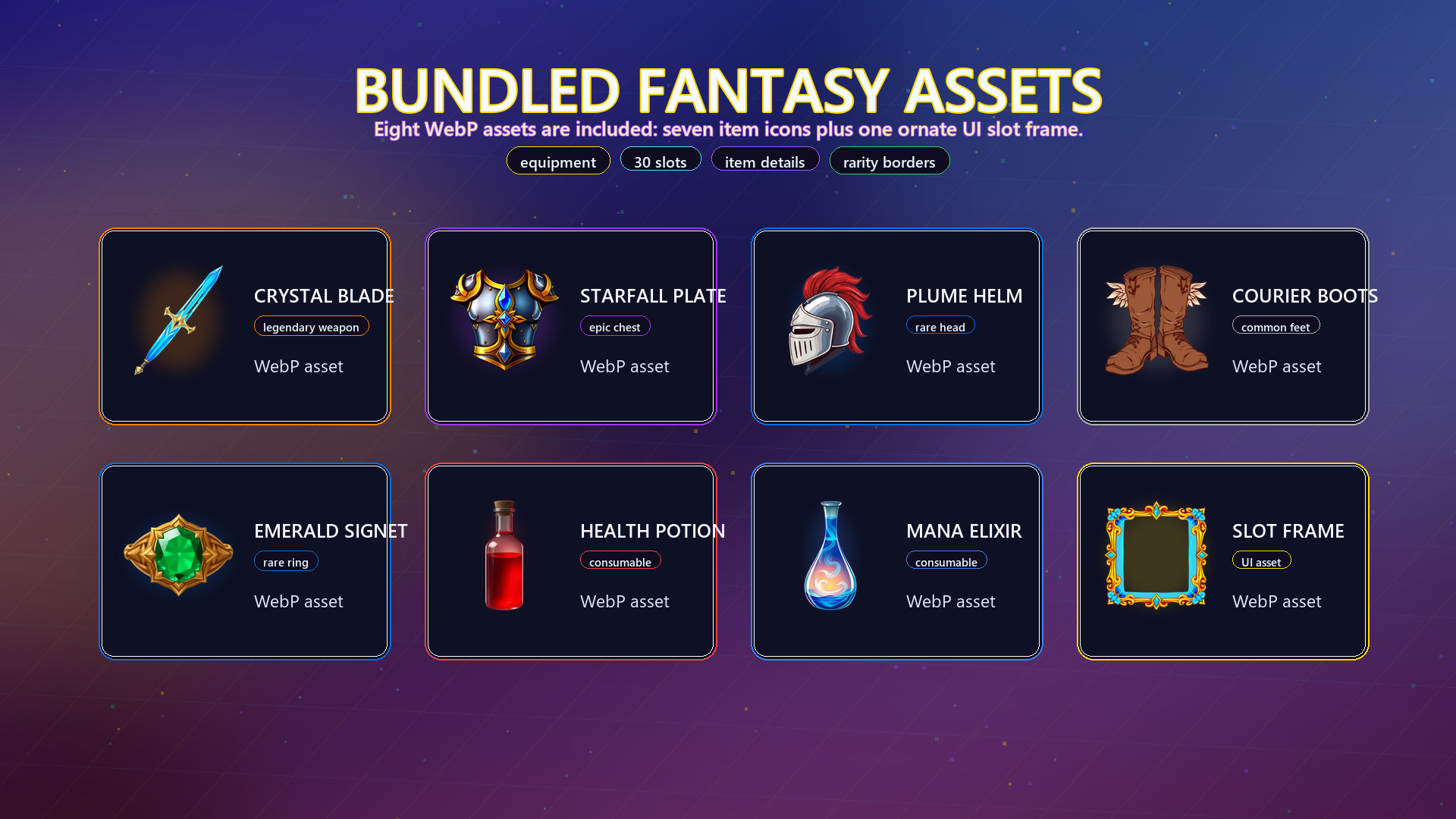 Rpg Inventory Ui Examples HTML5 RPG Inventory System PRO – Drag-and-Drop, Stacks & Tooltips by ...