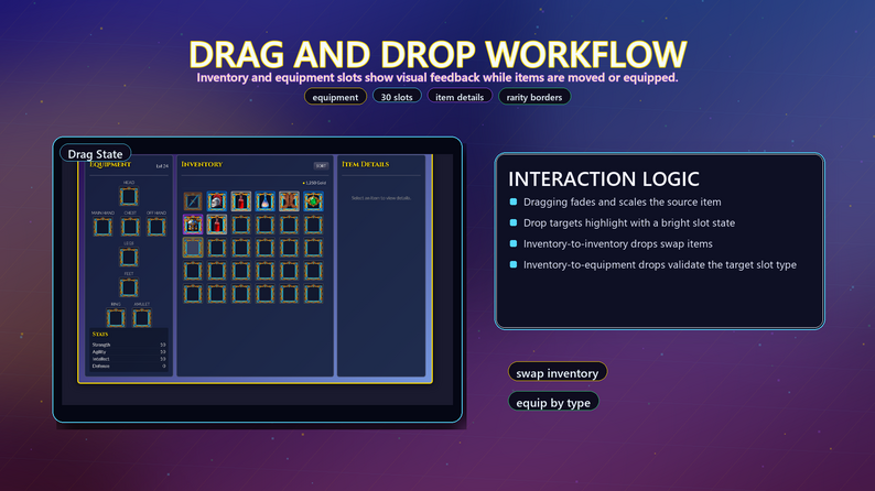 HTML5 Inventory System PRO – Advanced (UI + Features + Assets) by ...