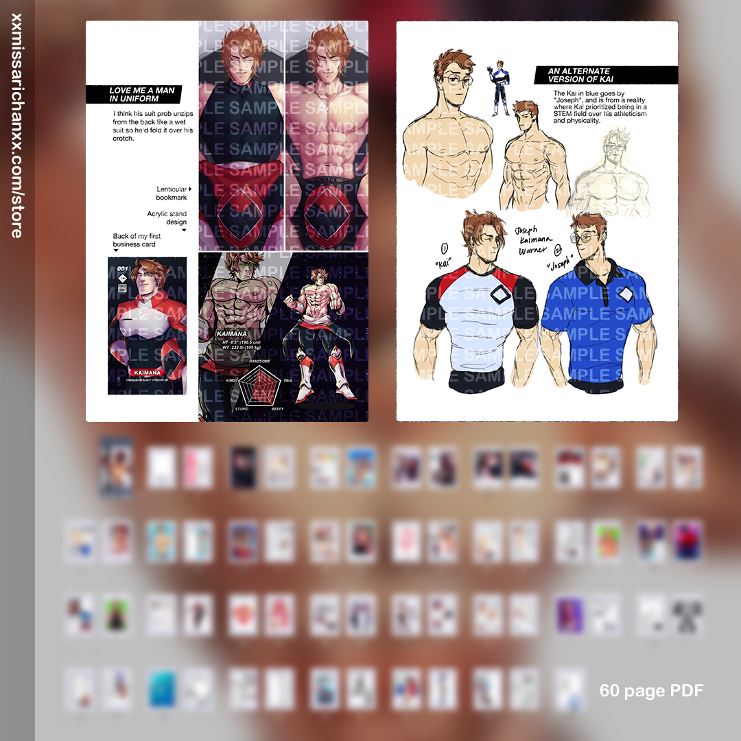 Screenshot 4 for Kaimana Artbook 2019-2024 (non-explicit)